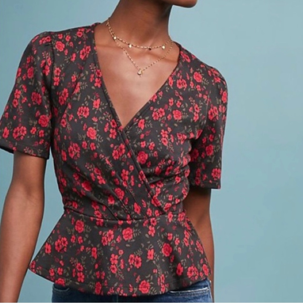Super cute Anthropologie floral blouse ♥️